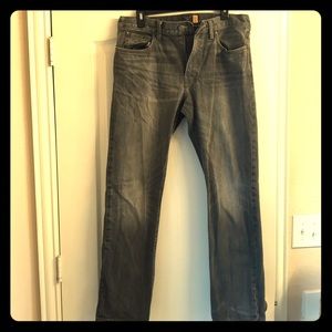 J.Crew Men’s 770 gray jeans size 34/32